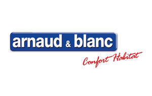 Logo histoire bleu blanc et rouge Arnaud et Blanc