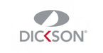 Dickson store logo gris et rouge