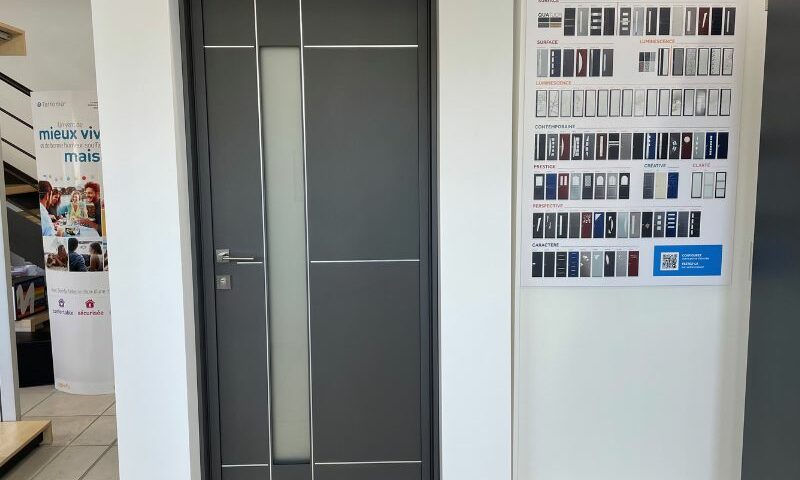 ARNAUD ET BLANC - PORTE ENTREE KLINE - EXPO SAINT MARCELLIN